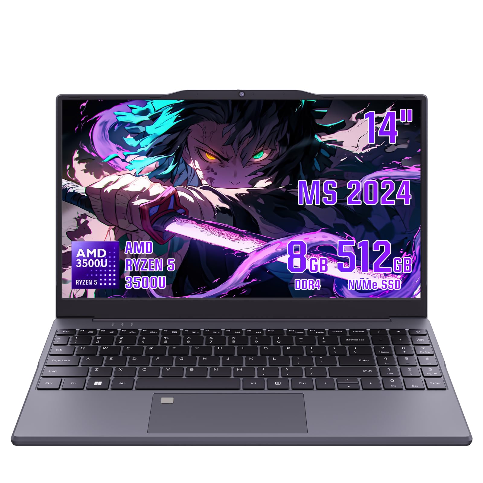 Amazon.co.jp: ノートパソコン office2024搭載 14インチAMD Ryzen5